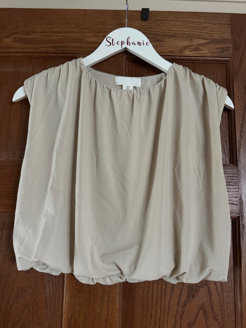 NWOT H&M sleeveless cropped top